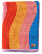 Load image into Gallery viewer, Surfs Up Terry Beach Towel
