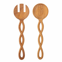 Load image into Gallery viewer, Pinar Salad Servers by Bloomingville