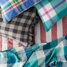 Load image into Gallery viewer, Licorice Gingham Pillowcase Sets