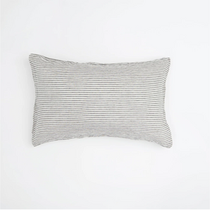 Charcoal Stripe Pillowcase Sets