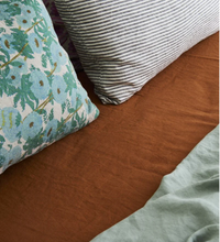 Load image into Gallery viewer, Charcoal Stripe Pillowcase Sets