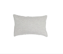 Load image into Gallery viewer, Charcoal Stripe Pillowcase Set