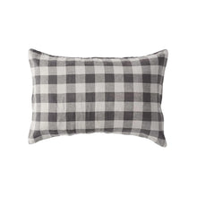 Load image into Gallery viewer, Licorice Gingham Pillowcase Sets