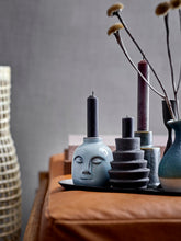 Load image into Gallery viewer, Black Metal Candleholders