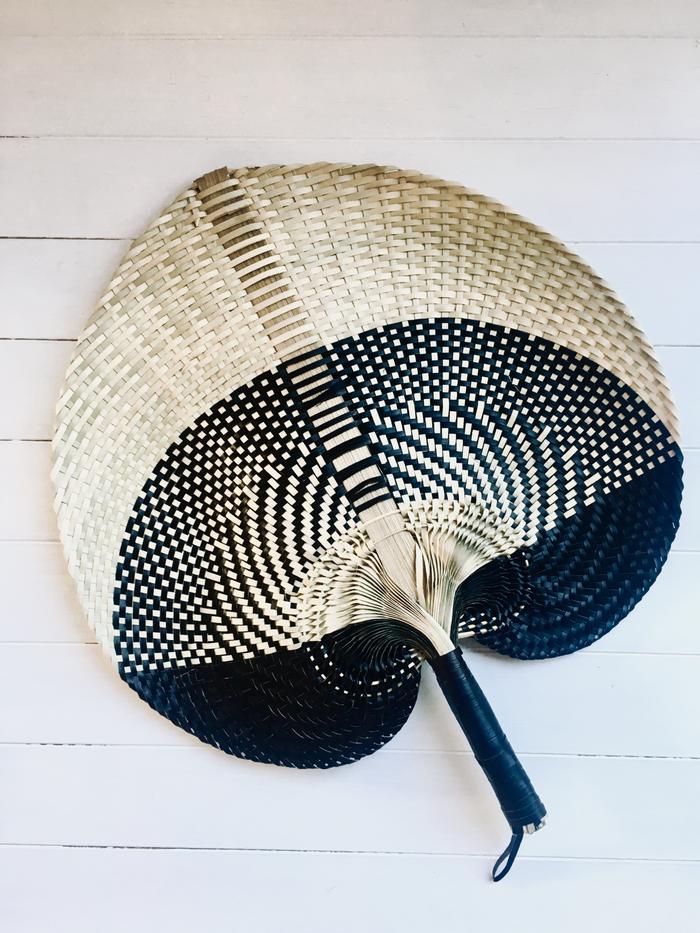 The La Breeze Fan - Large by BLACK SALT & CO.