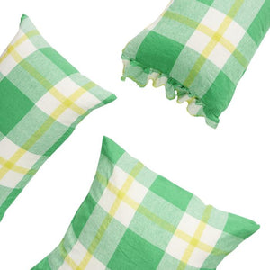 Zest Check Pillowcase Sets by THE SOCIETY OF WANDERERS